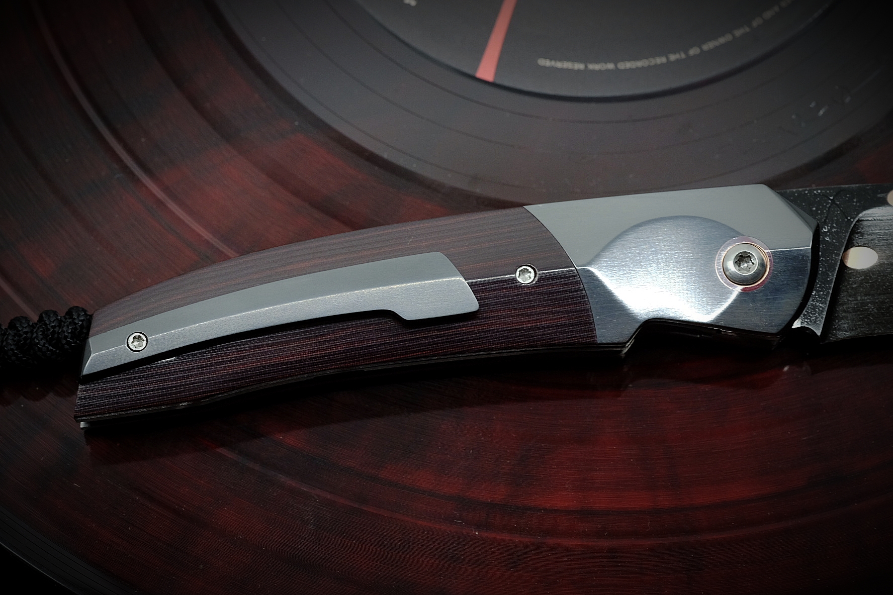 "Clint" / zirconium / micarta vintage – Image 6