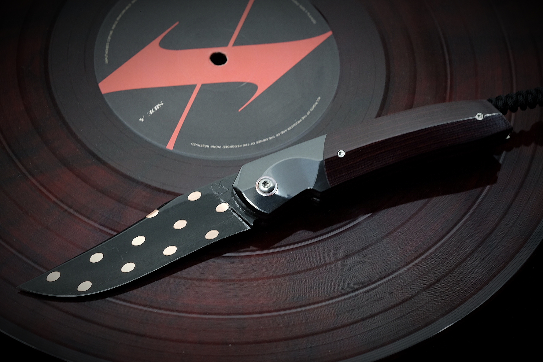 "Clint" / zirconium / micarta vintage – Image 2