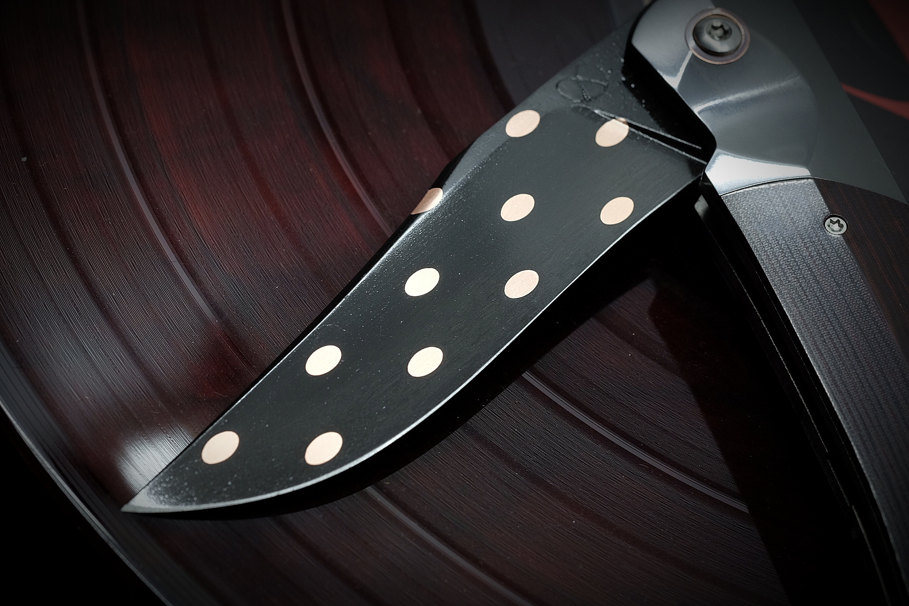 "Clint" / zirconium / micarta vintage – Image 3
