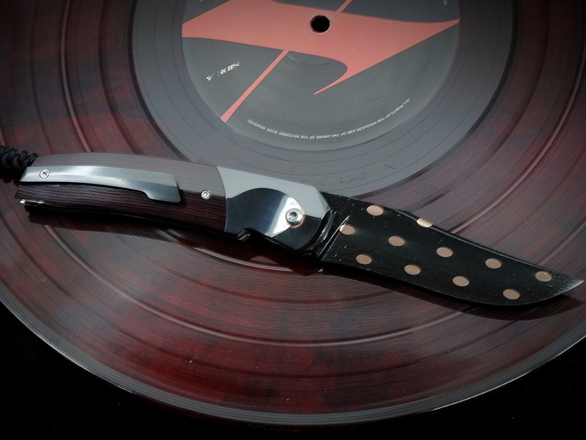 "Clint" / zirconium / micarta vintage